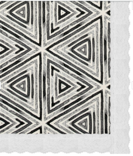 Zig Zag Printed Table Cover