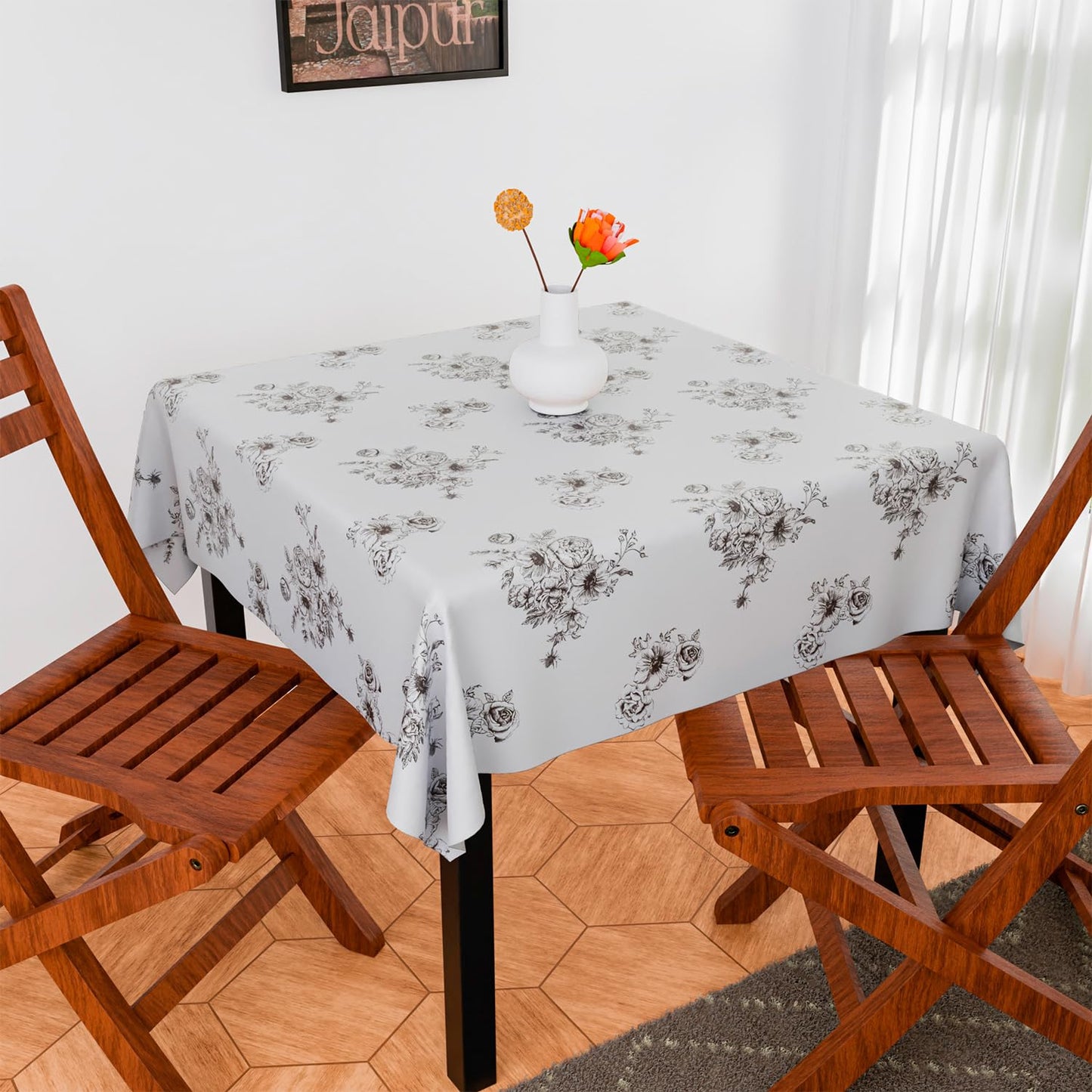 REVERSABLE Stylish Dining Table Cover with Premium Finish