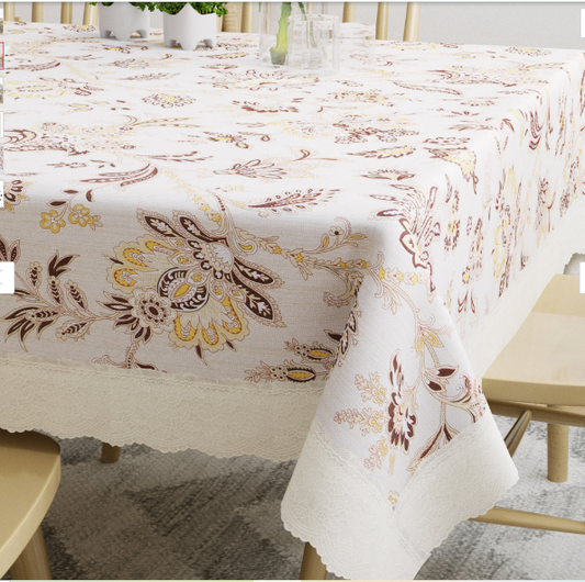 PORCHE Stylish Dining Table Cover with Premium Finish