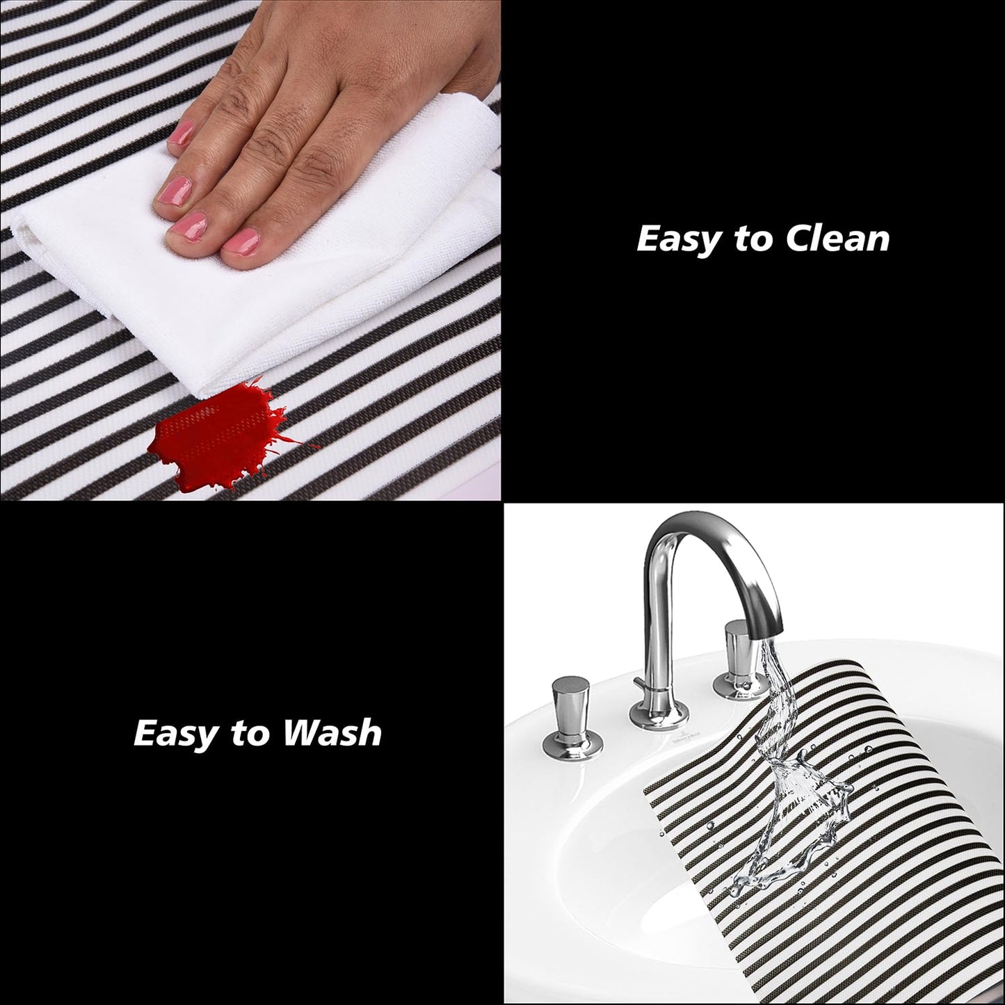 Premium Quality Washable Dining Table Mats for Home & Kitchen