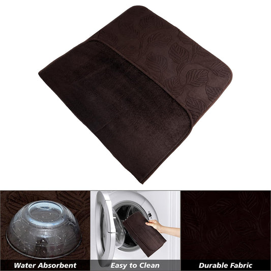 LuxeVelvet Dish Drying Mat