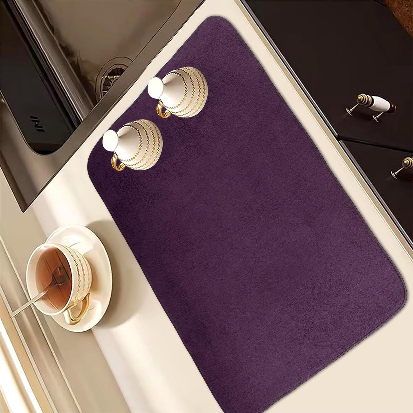 FreshDry Microfiber Dish Drying Mat