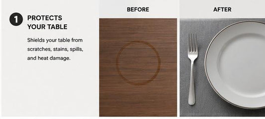 Premium Quality Washable Dining Table Mats for Home & Kitchen
