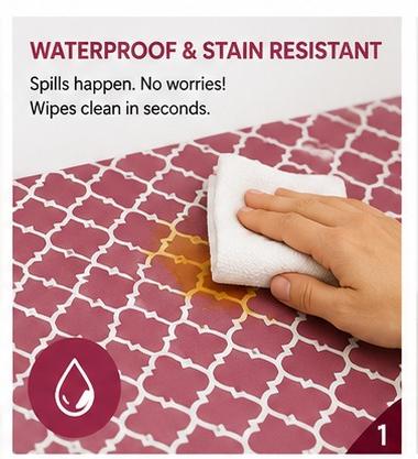 Premium Anti-Slip Shelf & Drawer Liner – Easy Roll & Space Saving Design