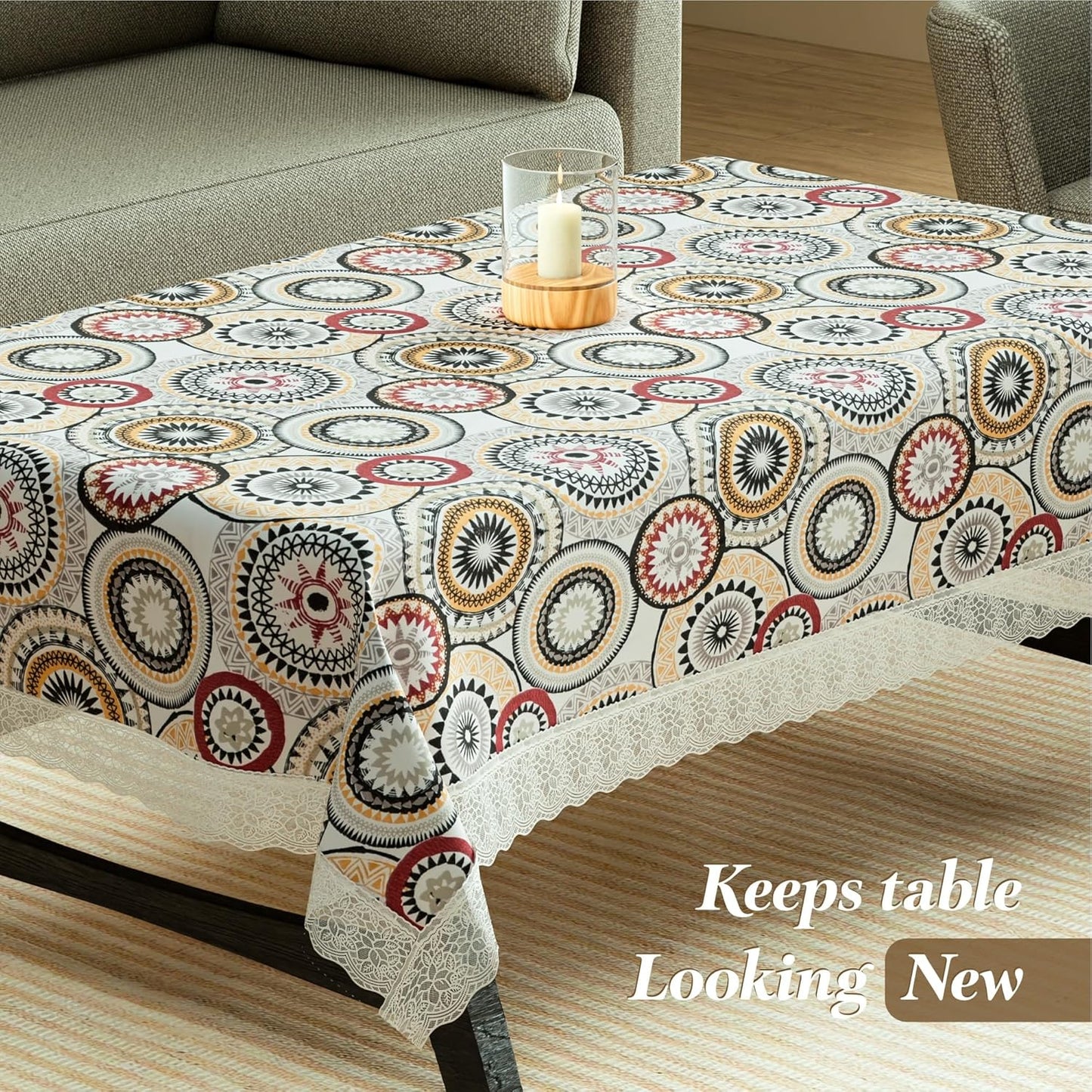 Stylish Dining Table Cover with Premium Finish