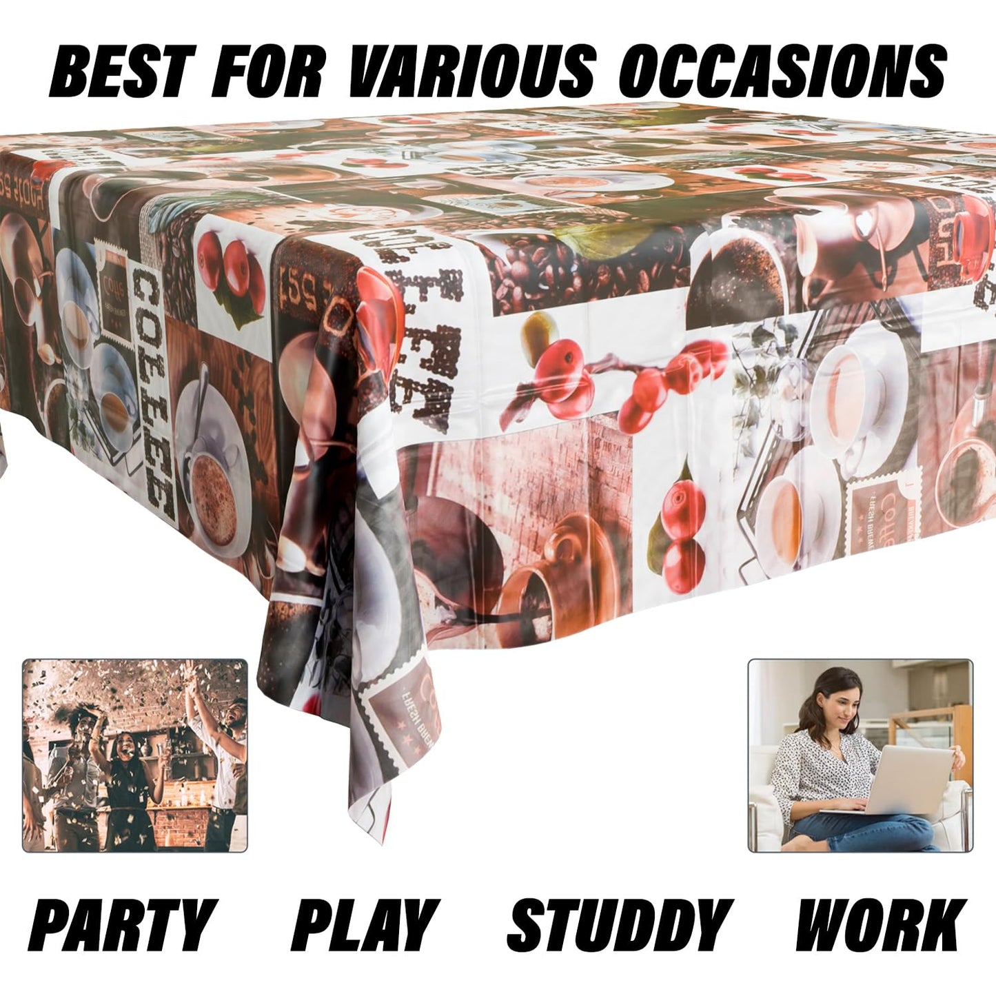REVERSABLE Stylish Dining Table Cover with Premium Finish