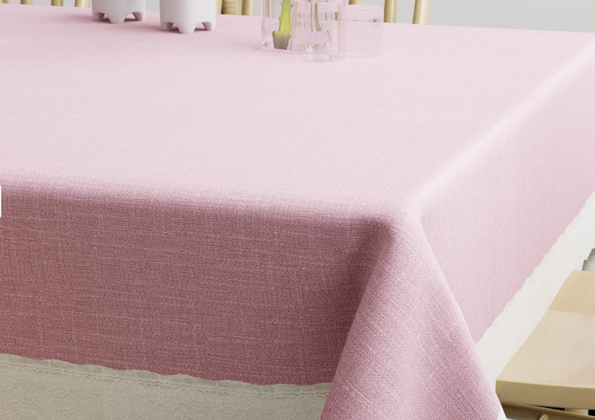 Pink Table Cover
