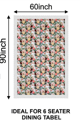 Stylish Dining Table Cover with Premium Finish