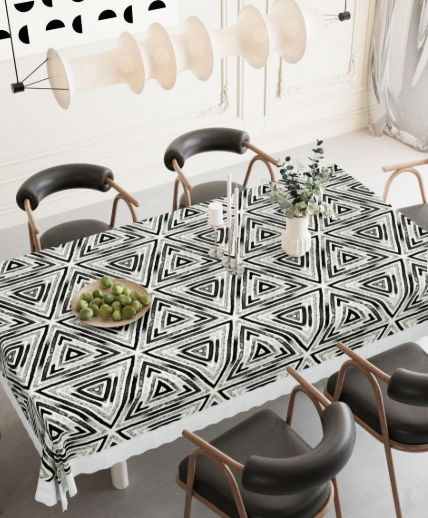 Zig Zag Printed Table Cover