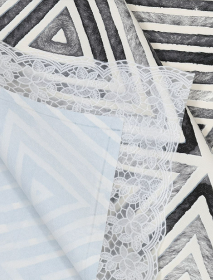 Zig Zag Printed Table Cover