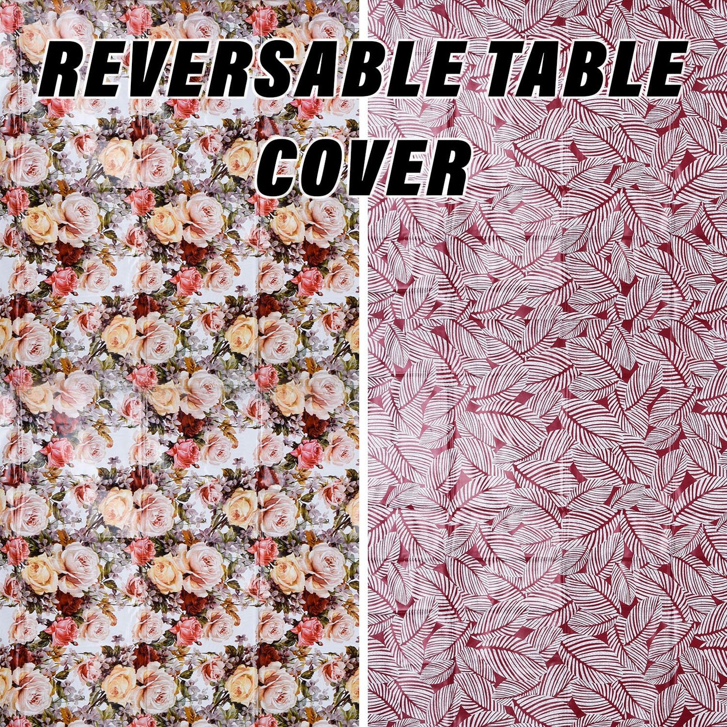 REVERSABLE Stylish Dining Table Cover with Premium Finish