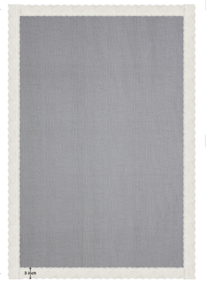 Grey Table Cover