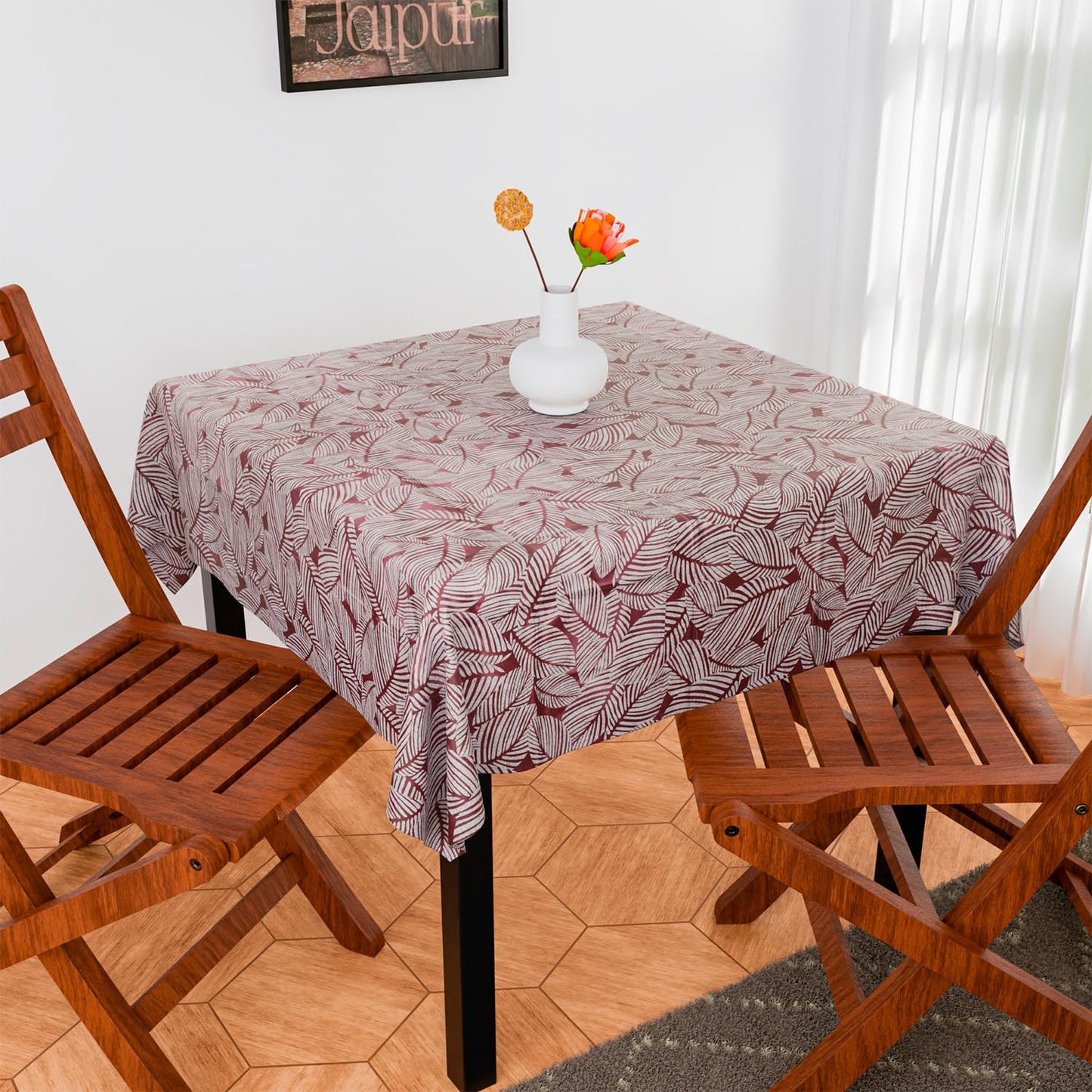 REVERSABLE Stylish Dining Table Cover with Premium Finish