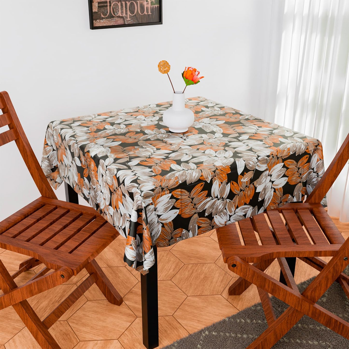 REVERSABLE Stylish Dining Table Cover with Premium Finish