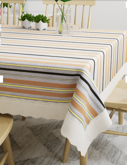 PORCHE Stylish Dining Table Cover with Premium Finish