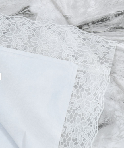 Grey Marble Printed Table Cover