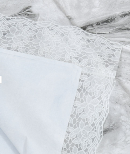 Grey Marble Printed Table Cover