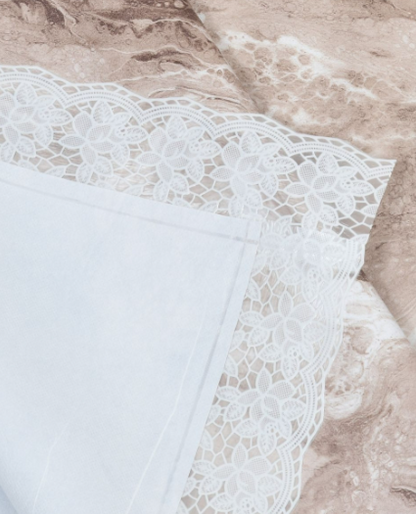 Brown Marble Printed Table Cover