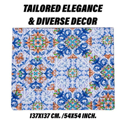 REVERSABLE Stylish Dining Table Cover with Premium Finish