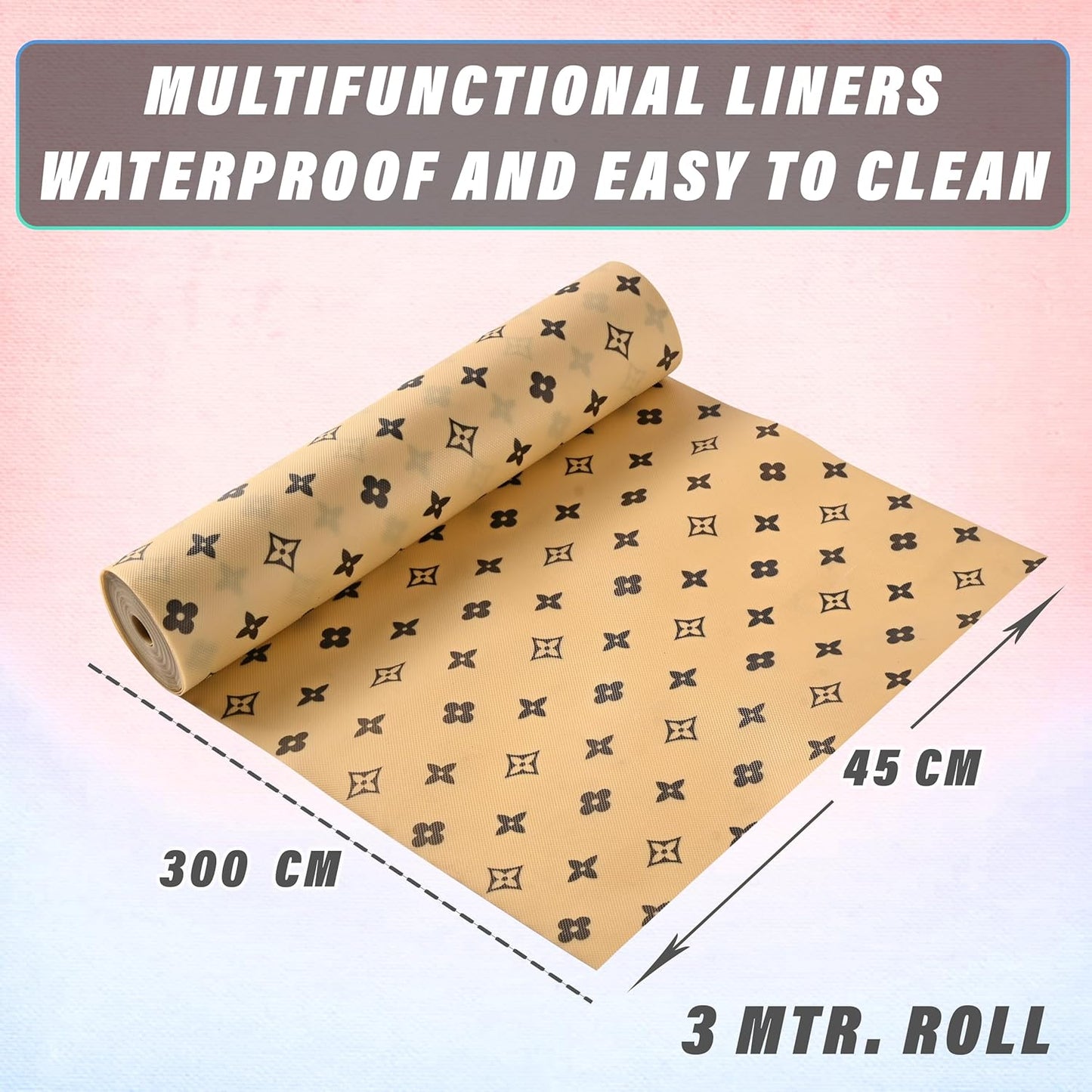 LV Inspired Anti-Slip Multi-Purpose Mat