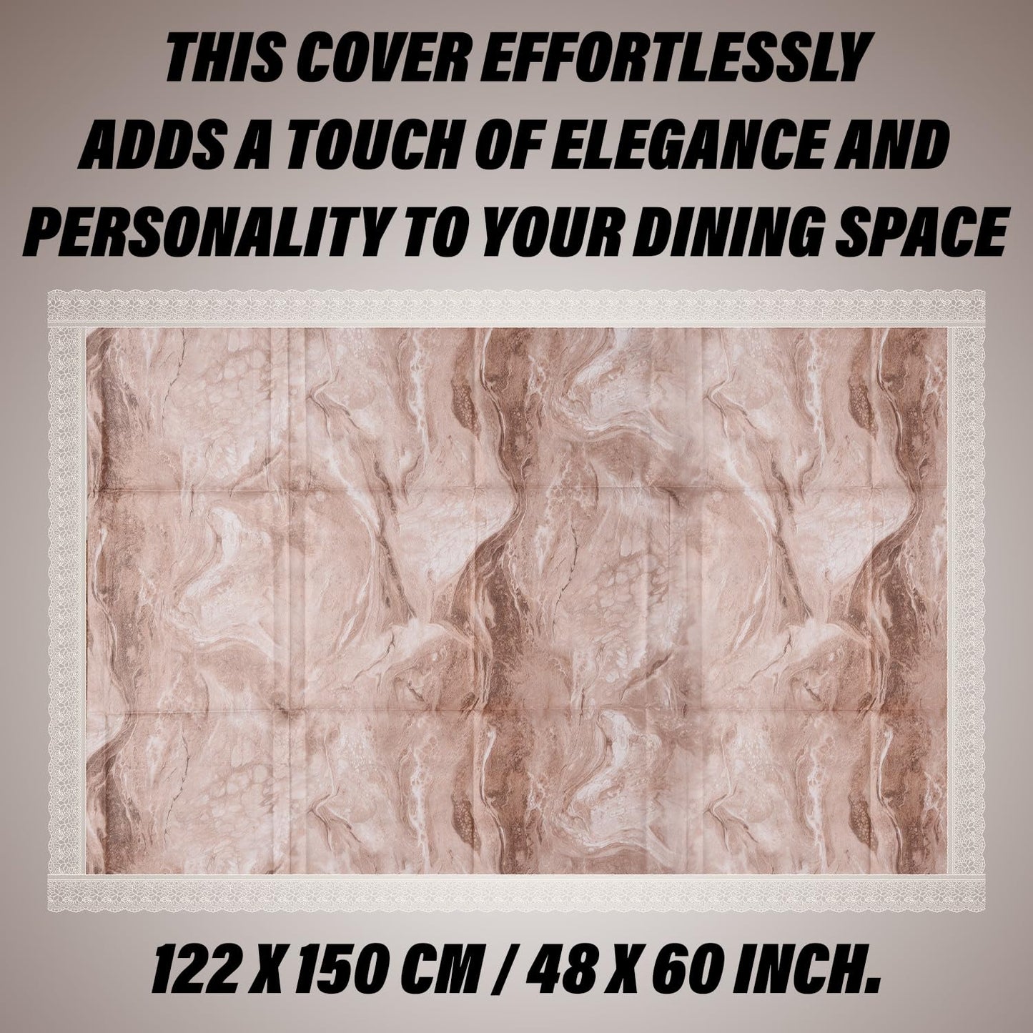 Stylish Dining Table Cover with Premium Finish