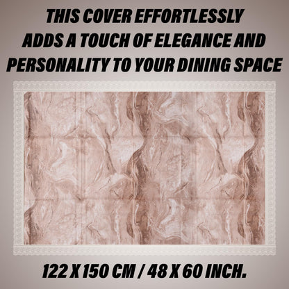 Stylish Dining Table Cover with Premium Finish