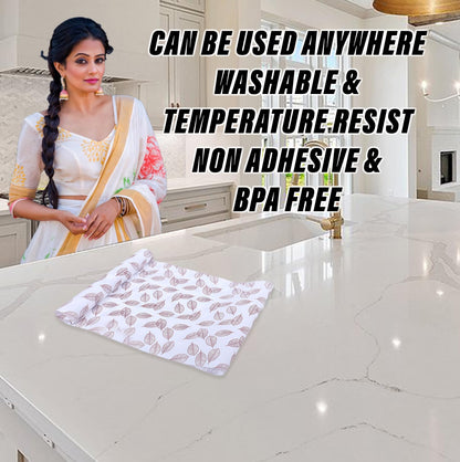 LeafPrint Anti-Slip Multi-Purpose Mat