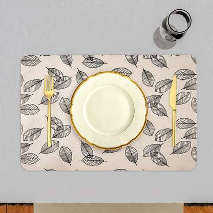 Premium Quality Washable Dining Table Mats for Home & Kitchen