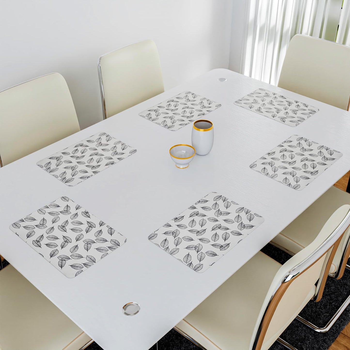 Premium Quality Washable Dining Table Mats for Home & Kitchen