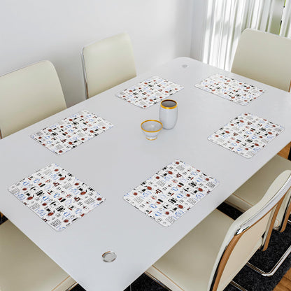 Premium Quality Washable Dining Table Mats for Home & Kitchen