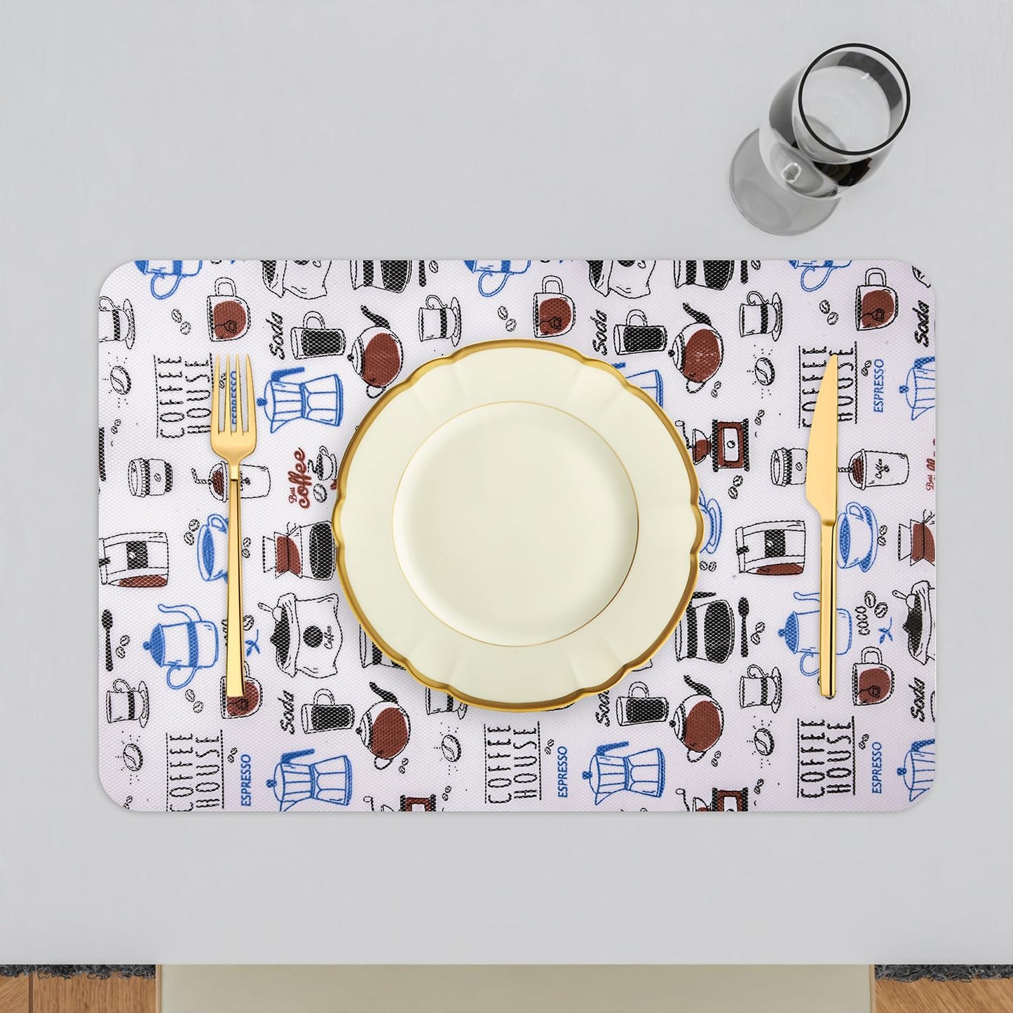 Premium Quality Washable Dining Table Mats for Home & Kitchen