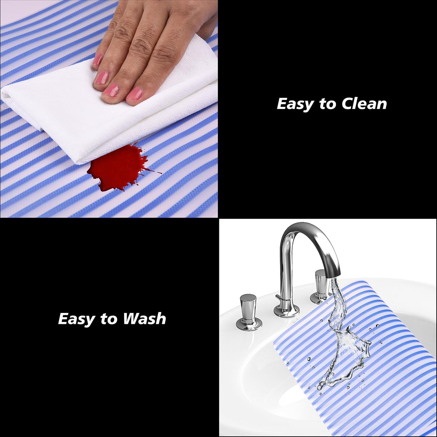 Premium Quality Washable Dining Table Mats for Home & Kitchen