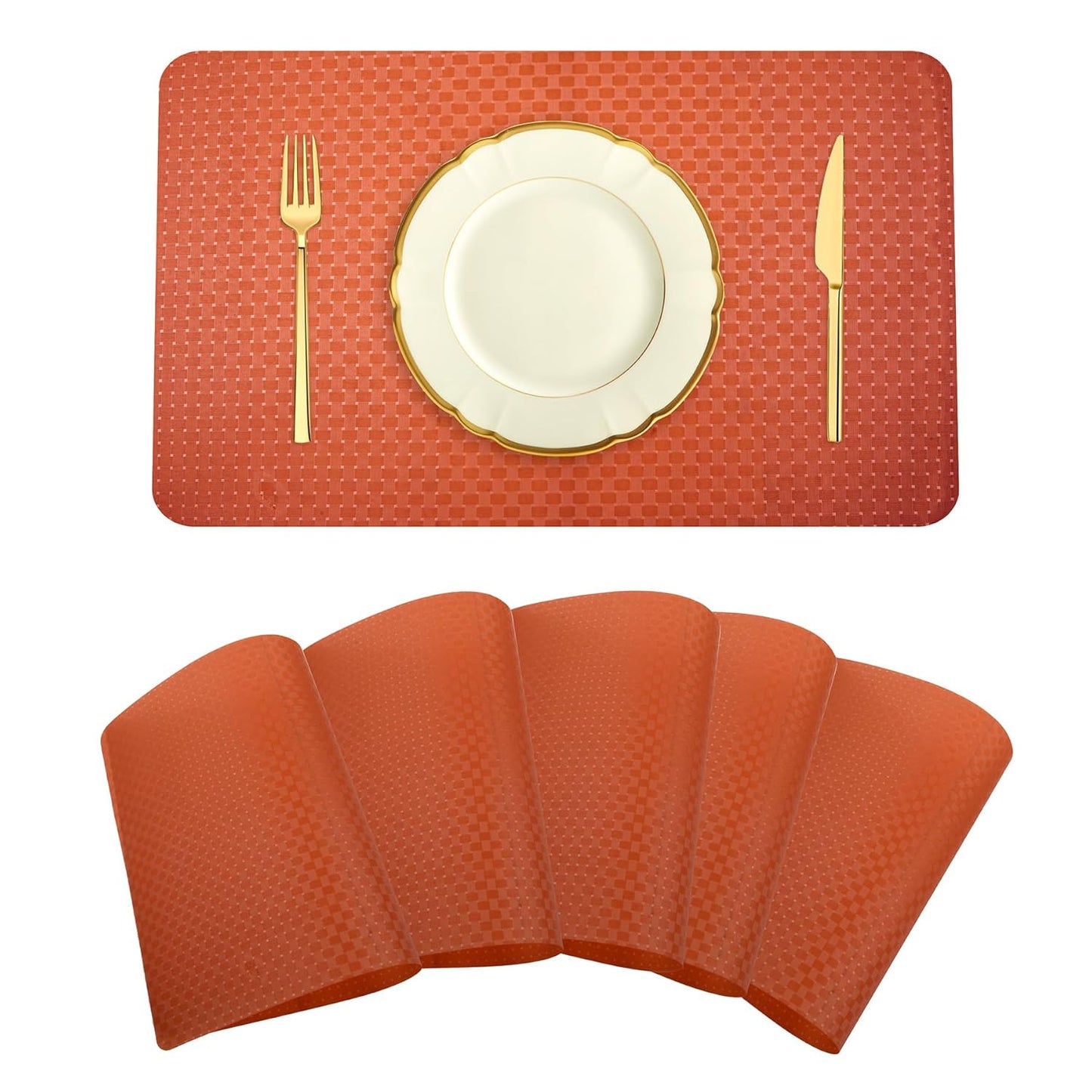 Premium Quality Washable Dining Table Mats for Home & Kitchen