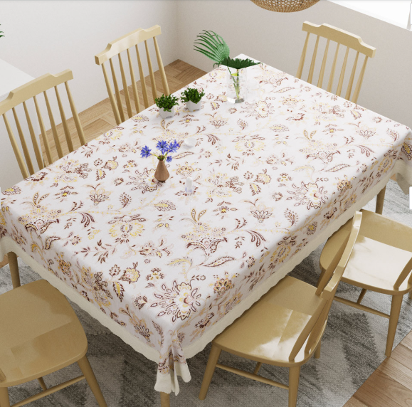 PORCHE Stylish Dining Table Cover with Premium Finish