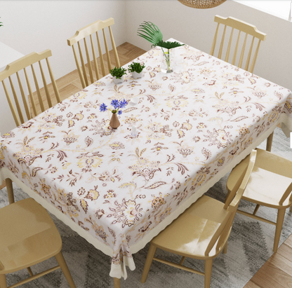 PORCHE Stylish Dining Table Cover with Premium Finish
