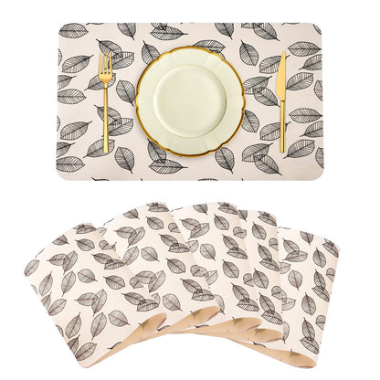 Premium Quality Washable Dining Table Mats for Home & Kitchen