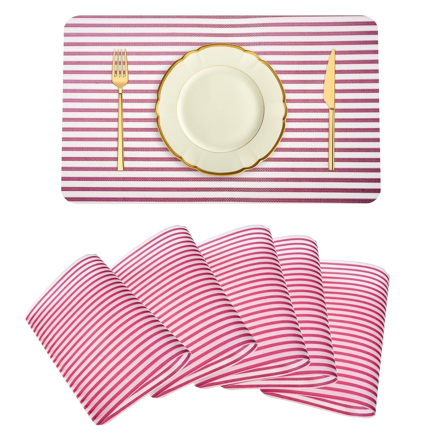 Premium Quality Washable Dining Table Mats for Home & Kitchen