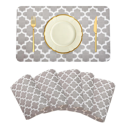 Premium Quality Washable Dining Table Mats for Home & Kitchen