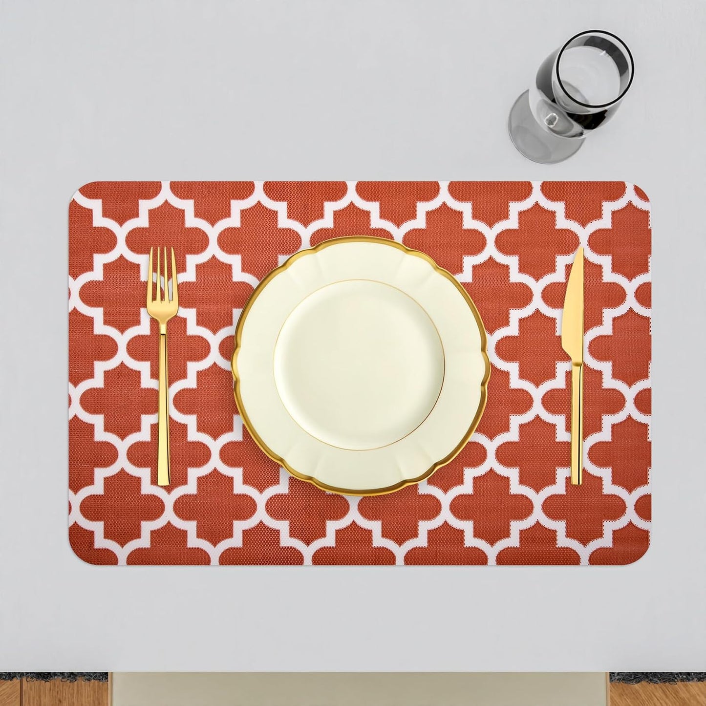 Premium Quality Washable Dining Table Mats for Home & Kitchen