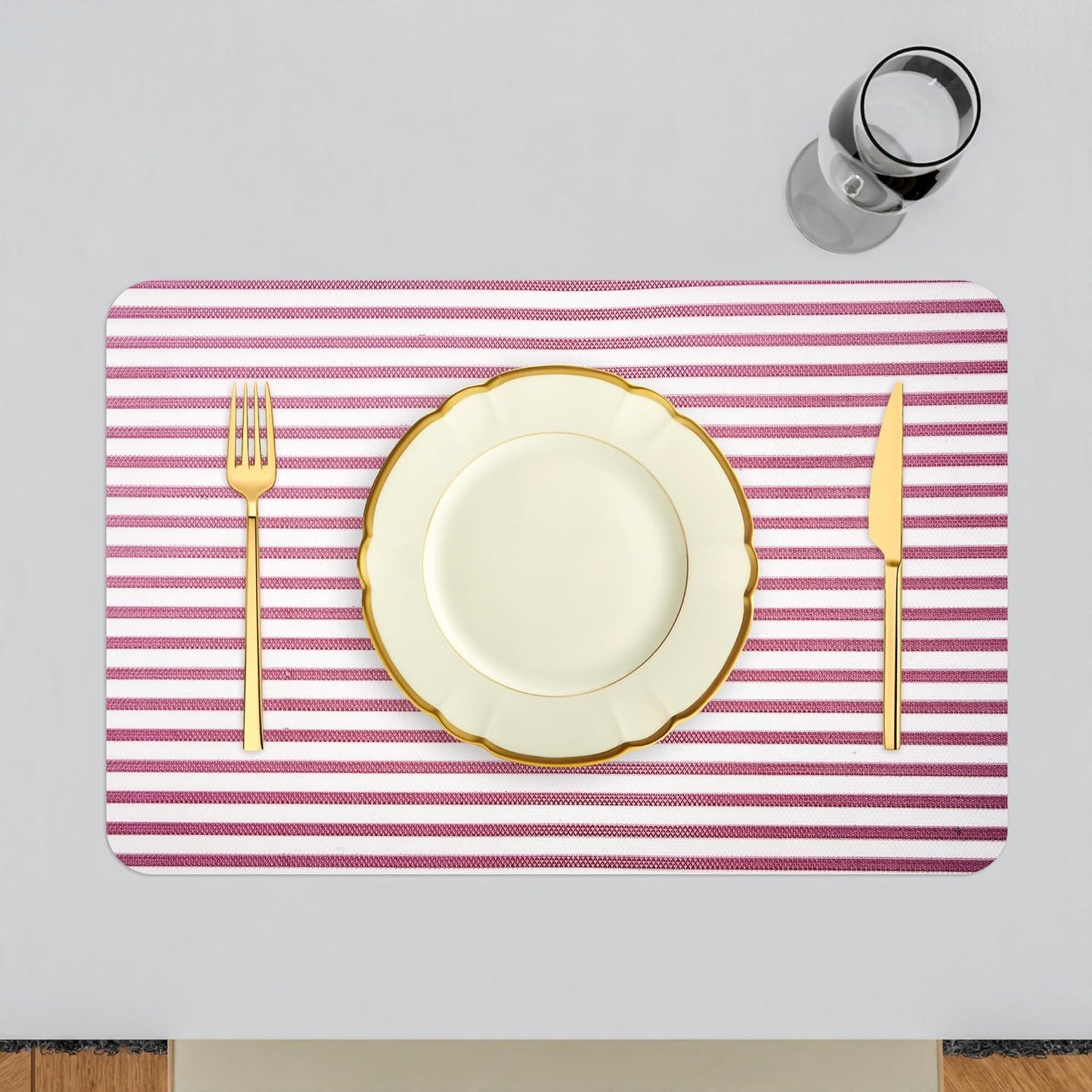 Premium Quality Washable Dining Table Mats for Home & Kitchen