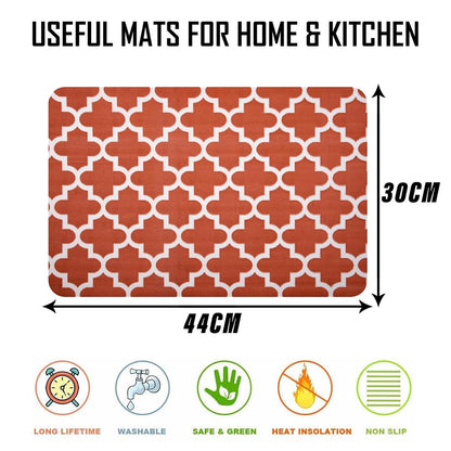 Premium Quality Washable Dining Table Mats for Home & Kitchen