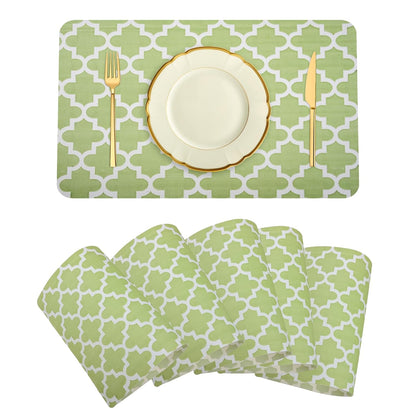 Premium Quality Washable Dining Table Mats for Home & Kitchen