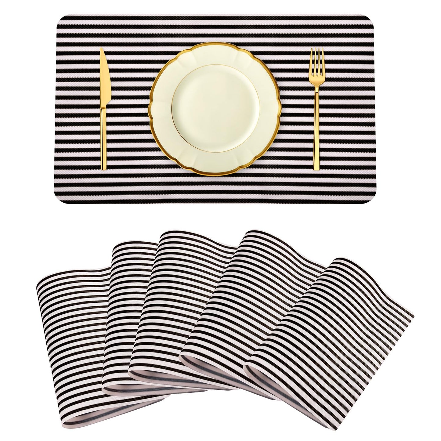 Premium Quality Washable Dining Table Mats for Home & Kitchen