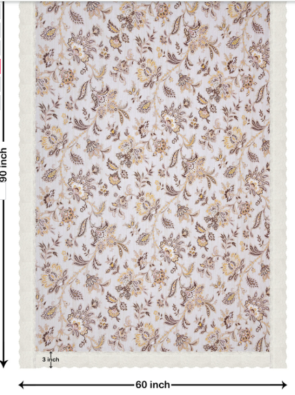 PORCHE Stylish Dining Table Cover with Premium Finish