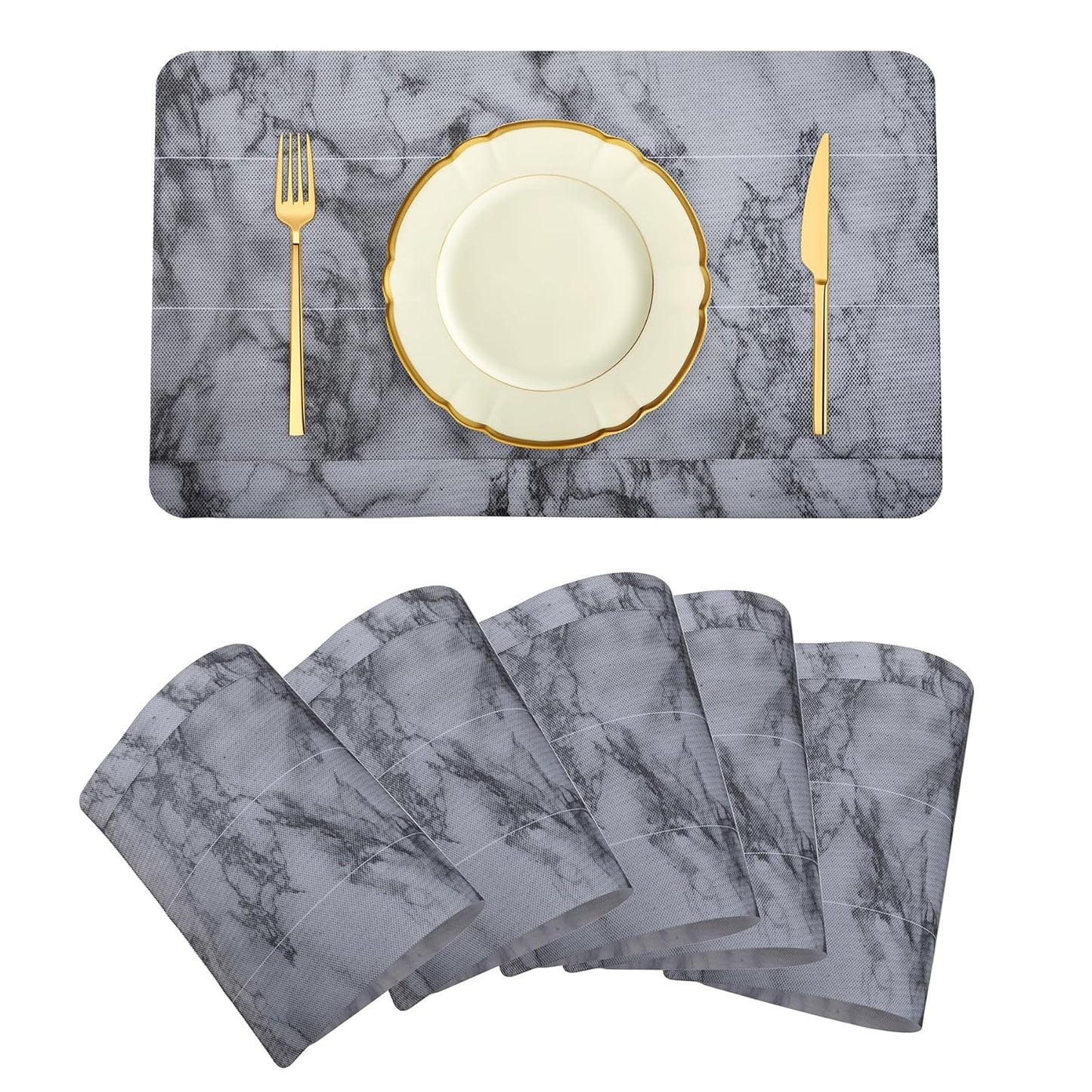 Premium Quality Washable Dining Table Mats for Home & Kitchen