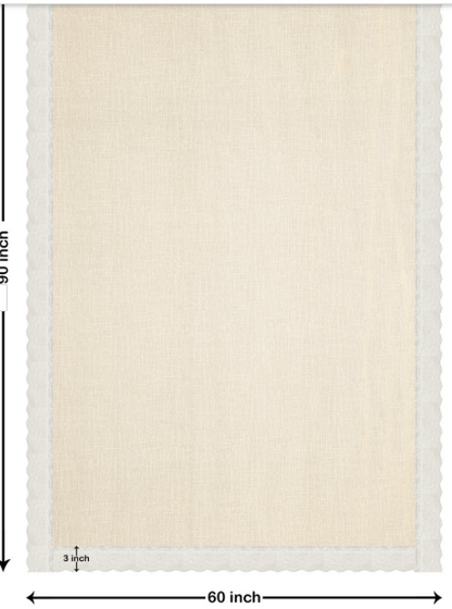 PORCHE Stylish Dining Table Cover with Premium Finish