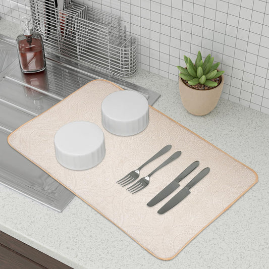 LuxeVelvet Dish Drying Mat
