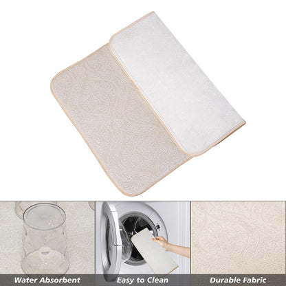 LuxeVelvet Dish Drying Mat