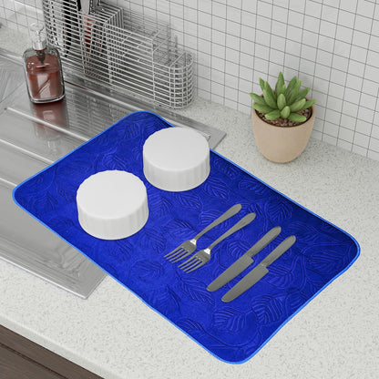 LuxeVelvet Dish Drying Mat