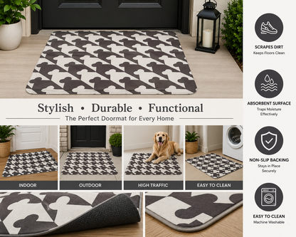 Premium Non-Slip Door Mat – Stylish, Durable & Super Absorbent Floor Mat for Indoor & Outdoor Use
